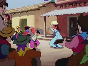 Rating: Safe Score: 9 Tags: animated character_acting dancing frank_thomas john_sibley performance the_three_caballeros western User: Amicus