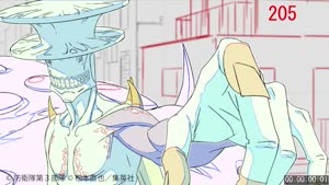 Rating: Safe Score: 30 Tags: animated artist_unknown genga kaiju_no._8 production_materials User: N4ssim