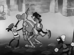 Rating: Safe Score: 3 Tags: animals animated ben_sharpsteen character_acting creatures fighting jack_king johnny_cannon mickey_mouse running western ye_olden_days User: Cartoon_central