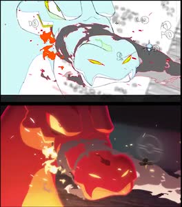Rating: Safe Score: 1321 Tags: animated background_animation creatures debris effects fighting fire genga genga_comparison pokemon pokemon:_twilight_wings production_materials smoke web weilin_zhang User: ken